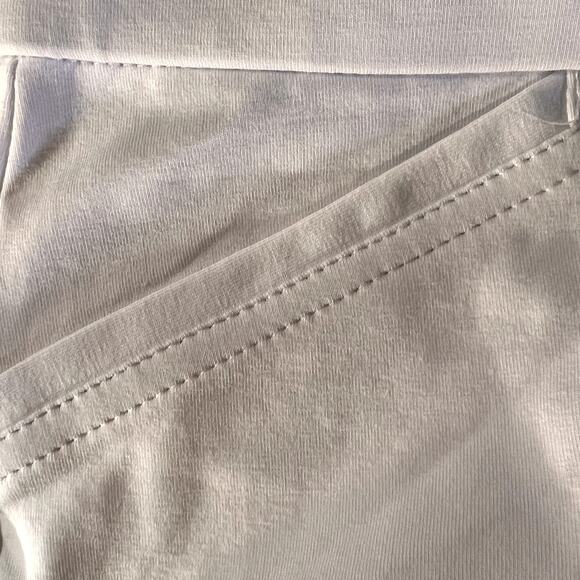 Susan Graver Ankle Pants White Classic Fit Stretch XS - Picture 7 of 10